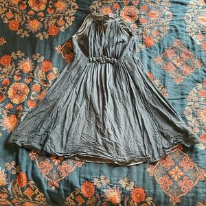 Dress in Moss/Olive Green (P-1)